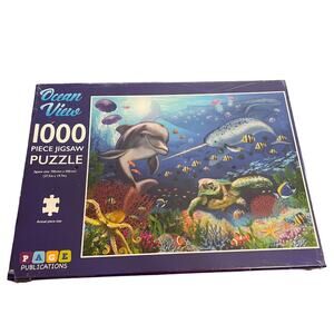 Ocean View 1000 Piece Jigsaw Puzzle Page Publication Sealed Size 27.5"x 19.7"